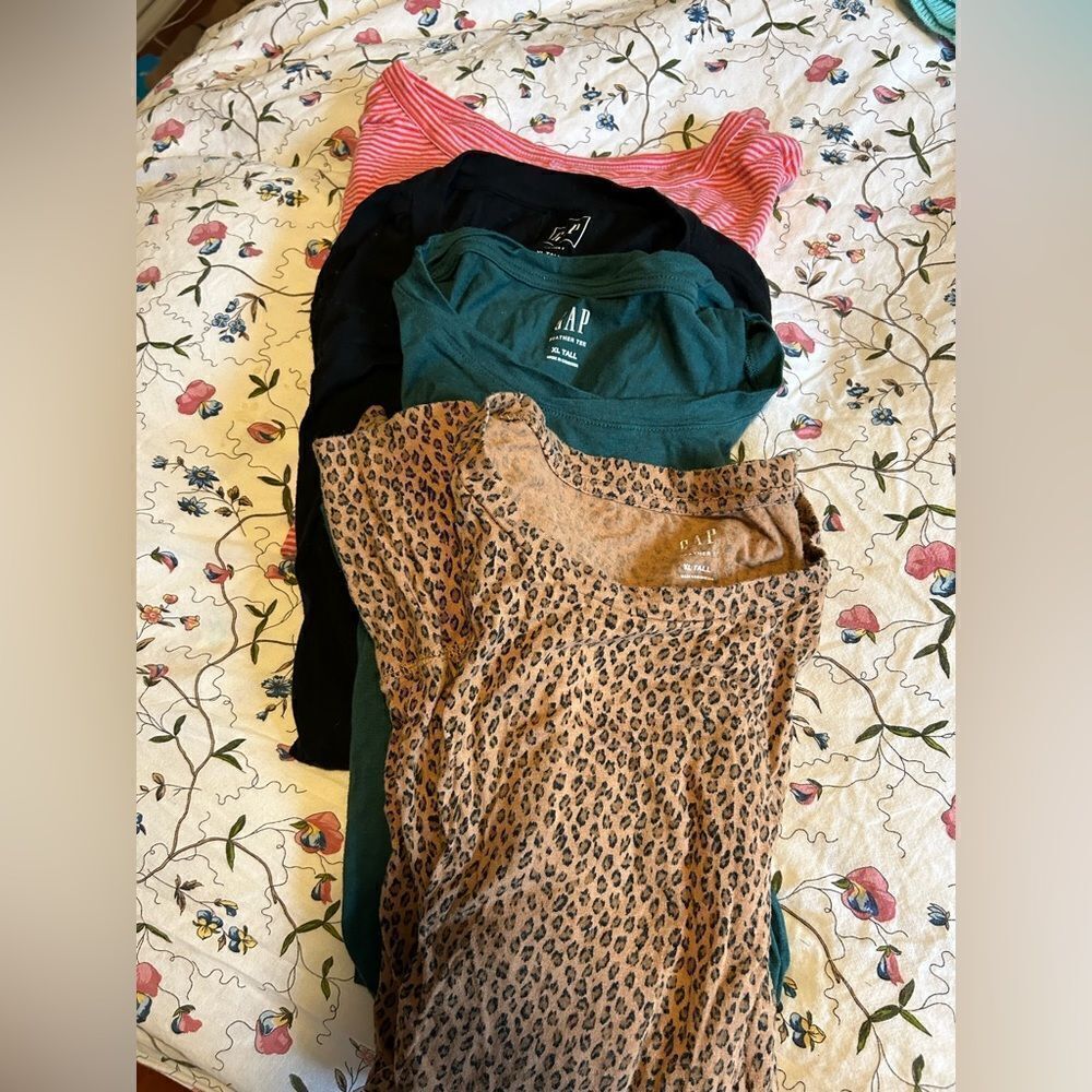 GAP Feather Light Long Sleeve Tees, XL XXL (see description) 2/$15 obo, 8/$50
